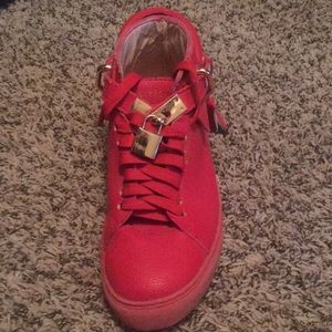 Buscemi Red Gold shoes
